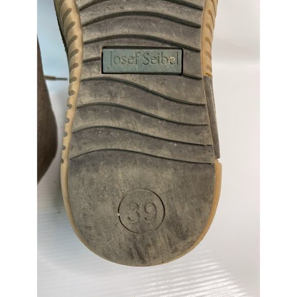 Josef Seibel Maren 2 Brown Suede Boots Chukka Leather Sherpa Lined 39 8.5 - Picture 9 of 14